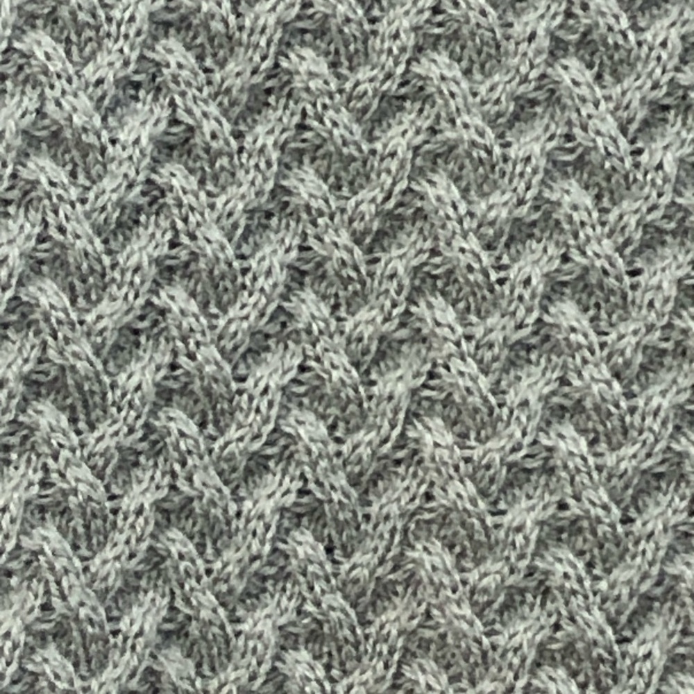 ASOS Gray Crewneck Sweater with Textured Knit - Muscle fit —#043 - Picture 9 of 14